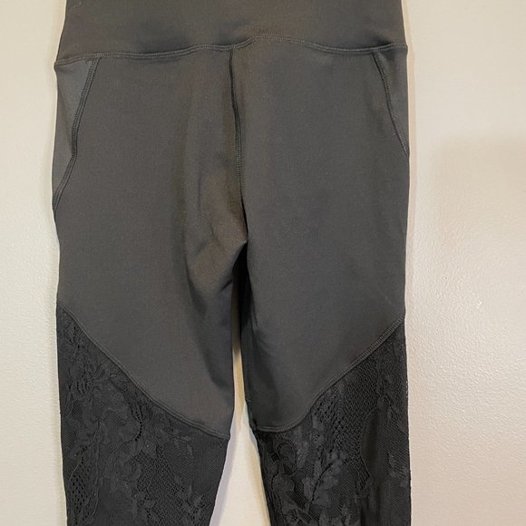 Nova Sport Womens Lace Embellished Leggings sz M NWOT - Picture 7 of 7